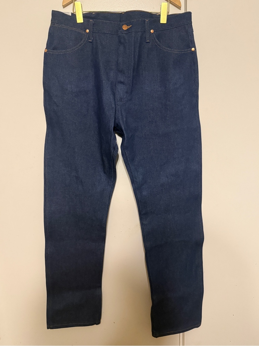 Wrangler Cowboy Cut Men's Dark Blue Denim Jeans